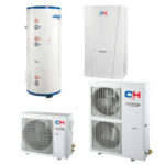 Тепловий насос для обігріву / охолодження + ГВП серії   UNITHERM 2 SPLIT  R410A CH-HP16SINK2