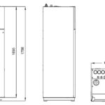 Тепловий насос для обігріву/охолодження + ГВП серії UNITHERM 3 ALL-IN-ONE R32 (2Stage Compressor,     WiFi модуль, цветной TouchScreen контроллер)CH-HP12WTSIRM3/CH-HP12SIRM3(O)