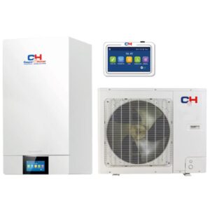 Тепловий насос для обігріву/охолодження + ГВП серії UNITHERM 3 ALL-IN-ONE R32 (2Stage Compressor, WiFi модуль, цветной