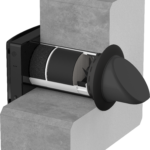 Побутові вентиляційні установки з рекуперацією тепла (Easy Vent) CH-HRV070K2 HWFB