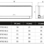 Настінний внутрішній блок VITAL INVERTER WI-FI CH-S24FTXF-NG(I) - фото 2